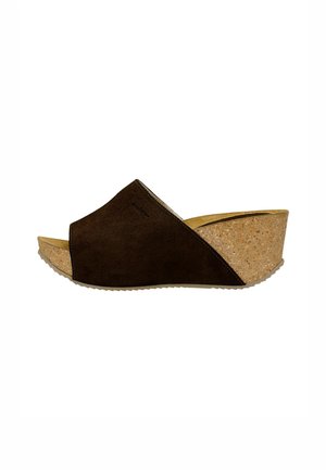 Mules à talons - brown