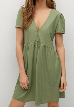 Hverdagskjole - khaki