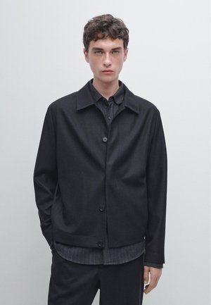 Massimo Dutti Lichte jas - dark blue