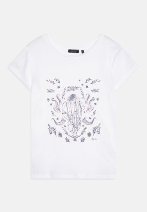 TEE - Print T-shirt - blanc cassé