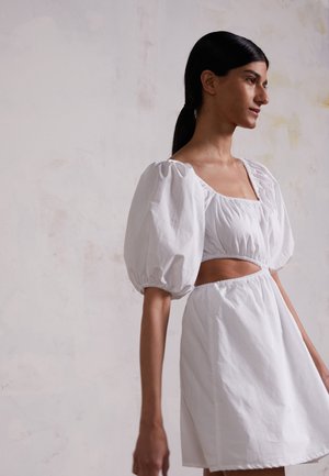 GABELLI MINI DRESS - Day dress - plain white
