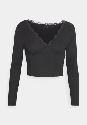 ONLY Petite ONLTALIA  - Μπλούζα με μακριά μανίκια - black