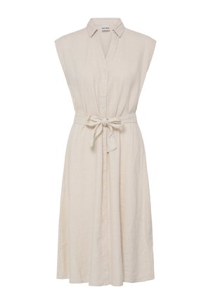 ICHI, IHLINNO DR3 - Abito a camicia - natural ecru