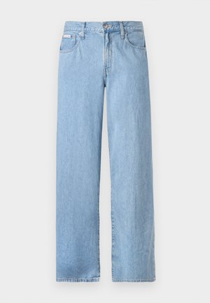 THE WIDE LEG  - Relaxed fit jeans - aaron indigo