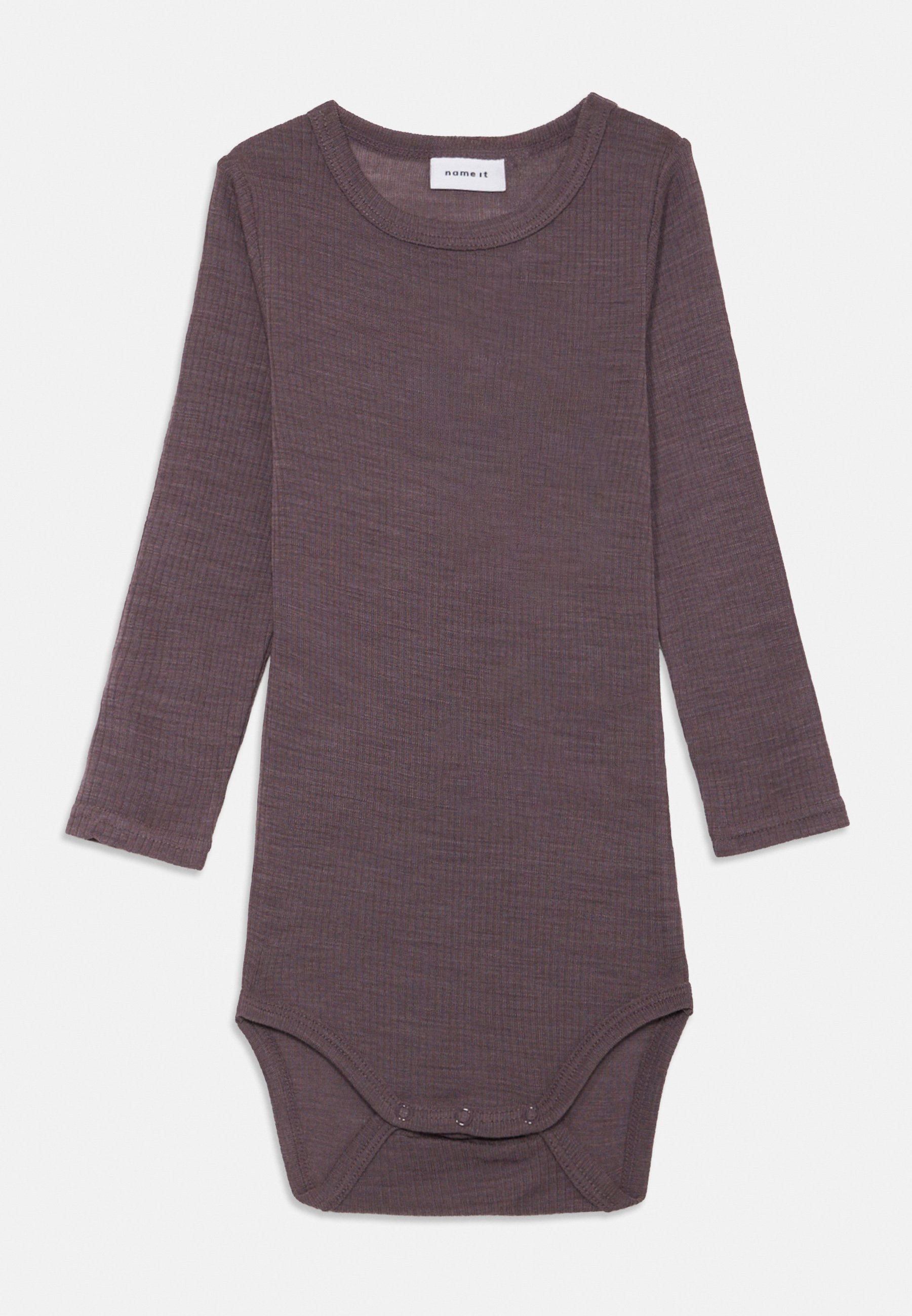 Name it NBFWANG WOOL NEEDLE LS BODY XXIII - Body - peppercorn