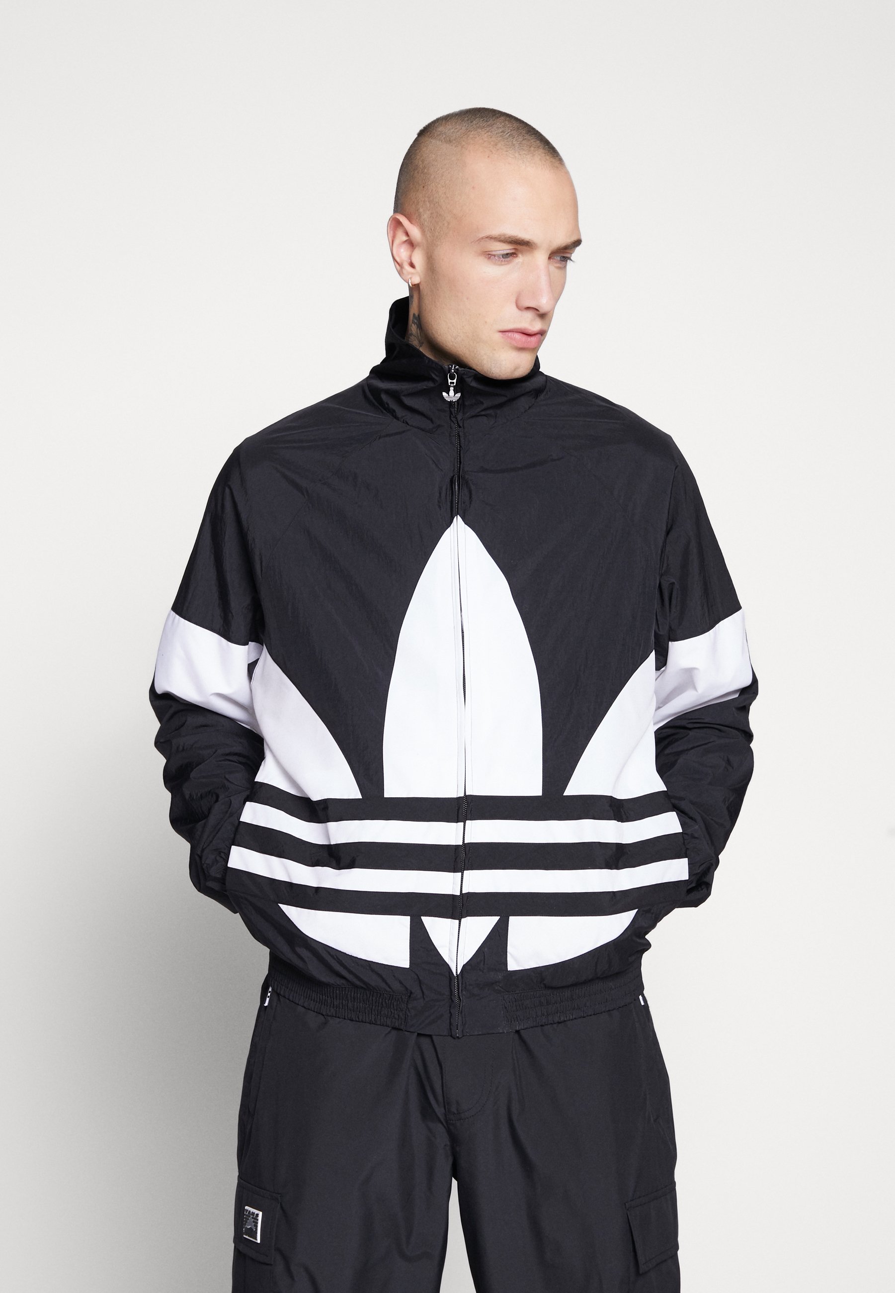 adidas Originals TREFOIL Leichte Jacke blackschwarz adidas Originals Leichte Jacke blackschwarz