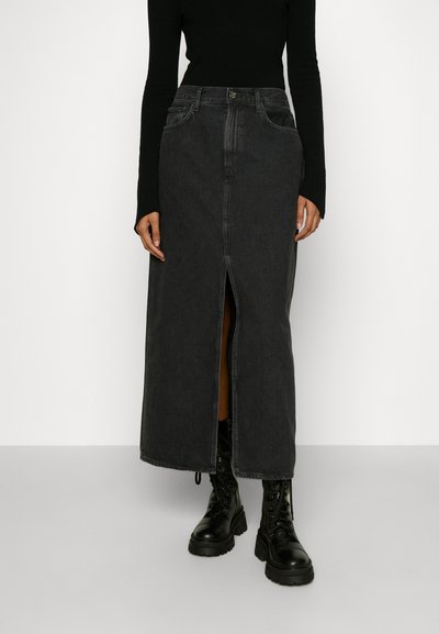 Agolde LEIF SKIRT - Τζιν φούστα - spider