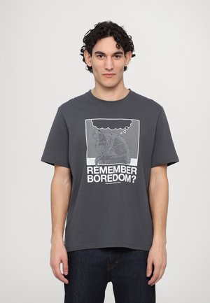 BOBBY PENSEUR - T-shirt imprimé - dark grey