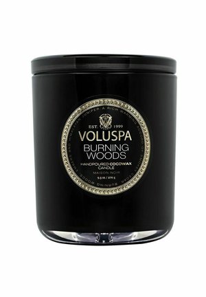 VOLUSPA CLASSIC CANDLE BURNING WOODS 269G - Duftlys - transparent