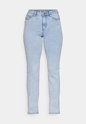 ONLY, ONLALICIA  - Jean slim - light blue bleached denim