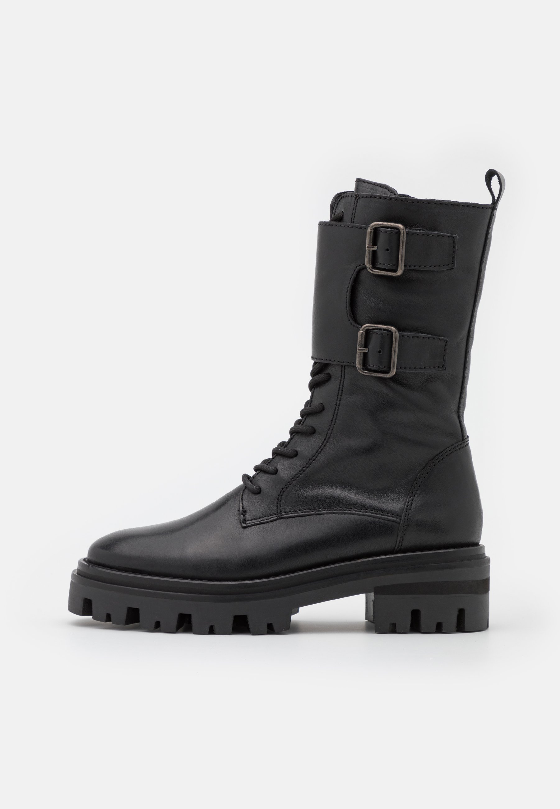 Women MONZA - Lace-up boots - black Women MONZA - Lace-up boots - black
