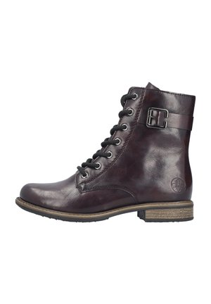 Bottines à lacets - rot