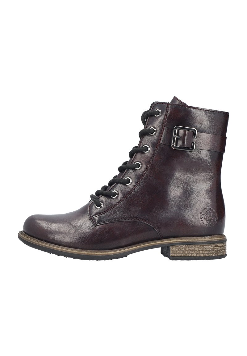 Rieker Bottines à lacets - rot