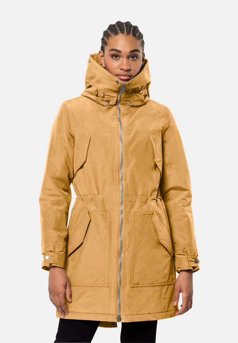 Jack Wolfskin ROCKY POINT Parka amber gold/yellow Zalando.de