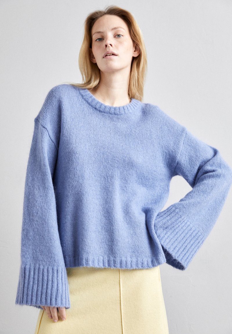 By Malene Birger CIERRA - Neule - rustic blue/sininen - Zalando.fi