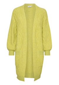 GEETA OPEN - Cardigan - celery melange
