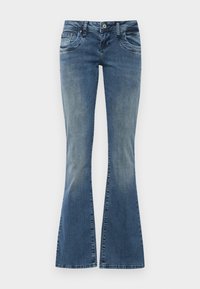VALERIE - Bootcut jeans - blue denim