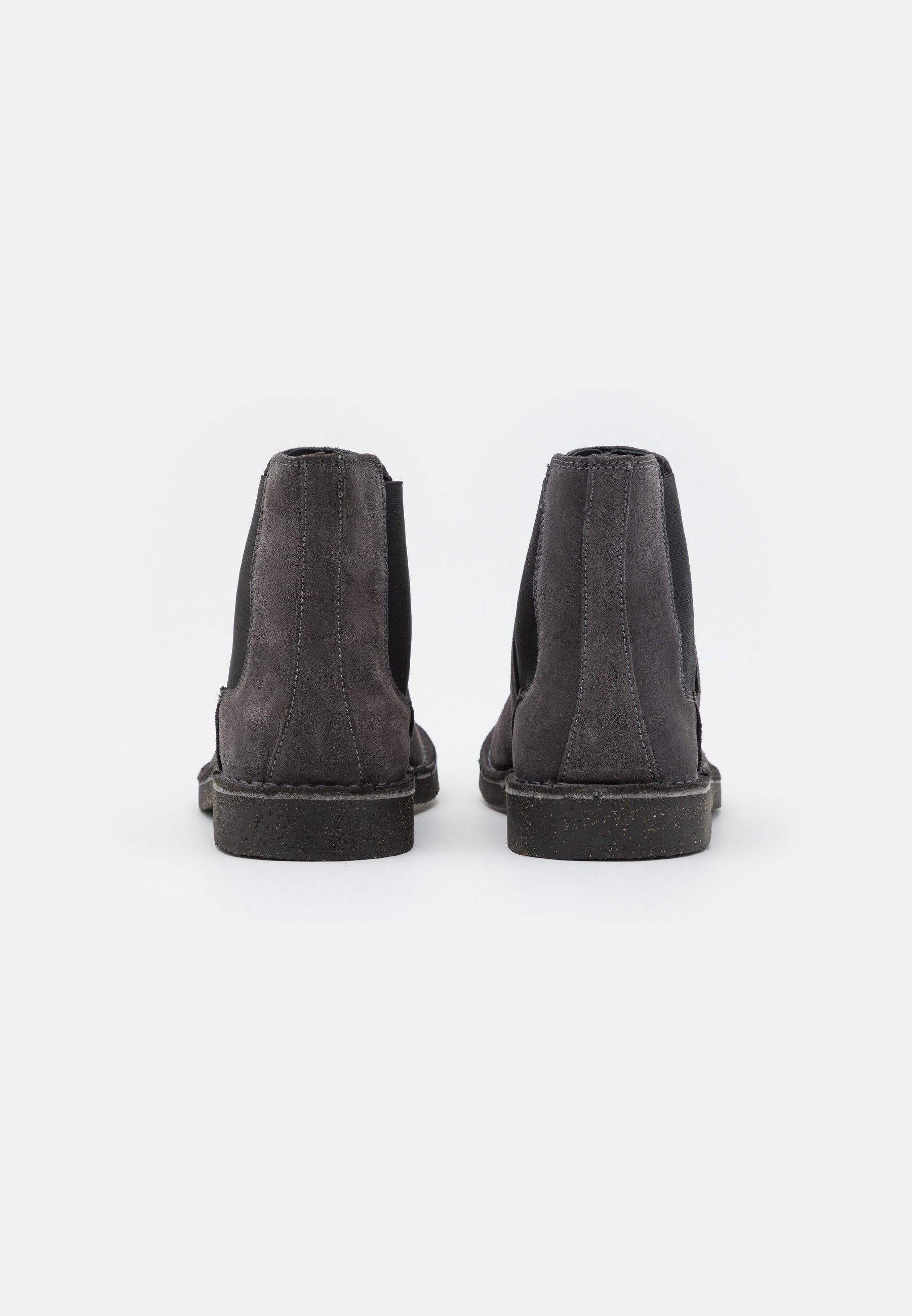Selected Homme SLHRIGA CHELSEA BOOT - Classic ankle boots - dark grey/grey  - Zalando.co.uk