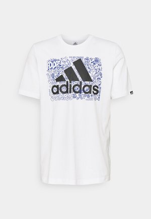T-shirt con stampa - white/black