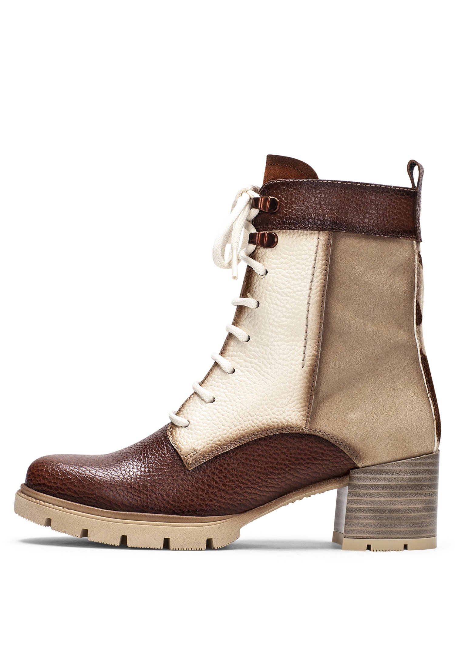 Hispanitas JANETH - Botines con cordones - cuero/camel - Zalando.es