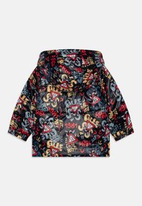 Guess BABY HOODED PADDED UNISEX - Vinterjacka - poppy punch blue
