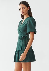 CALLI KAT - Dnevna haljina - emerald