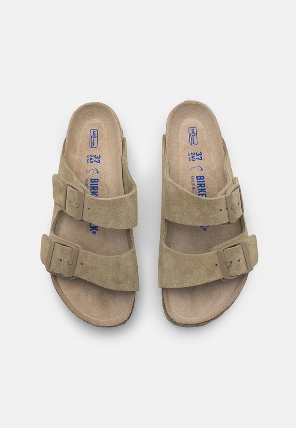 ARIZONA SOFT FOOTBED UNISEX - Slippers - faded khaki3