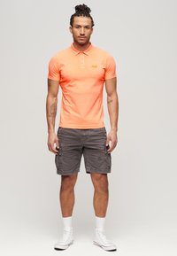Superdry & Co ESSENTIAL LOGO - Poloshirt - dry fluro orange