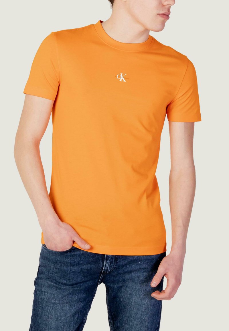 Calvin Klein Jeans Orange Cotton T-Shirt main image 0
