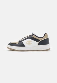 Unselected, navy/white/beige