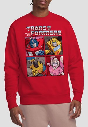 TRANSFORMERS GENERATIONS RETRO HEROIC AUTOBOT GRID - Sweatshirt - red