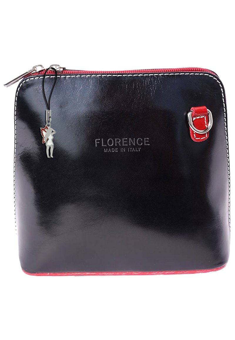 Damen Handtaschen | Florence Umhängetasche schwarz rot/schwarz - VB27692 Damen Handtaschen | Florence Umhängetasche schwarz rot/schwarz - VB27692