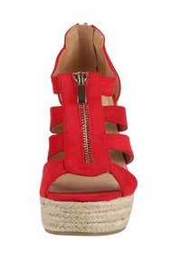 Elara Sandalen met plateauzool - rot