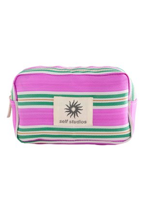 Self., POUCH  . - Pochette - stripe pink and green