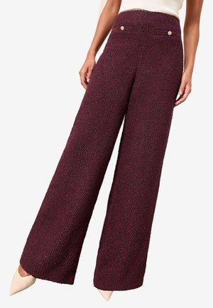 REGULAR FIT - Nohavice - burgandy