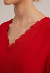 WE Fashion Hosszú ujjú felső - red
