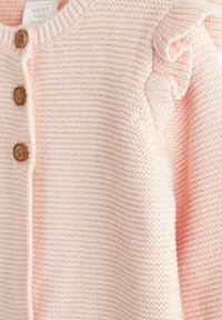 Next SHOULDER KNITTED BABY CARDIGAN - Strickjacke - pink
