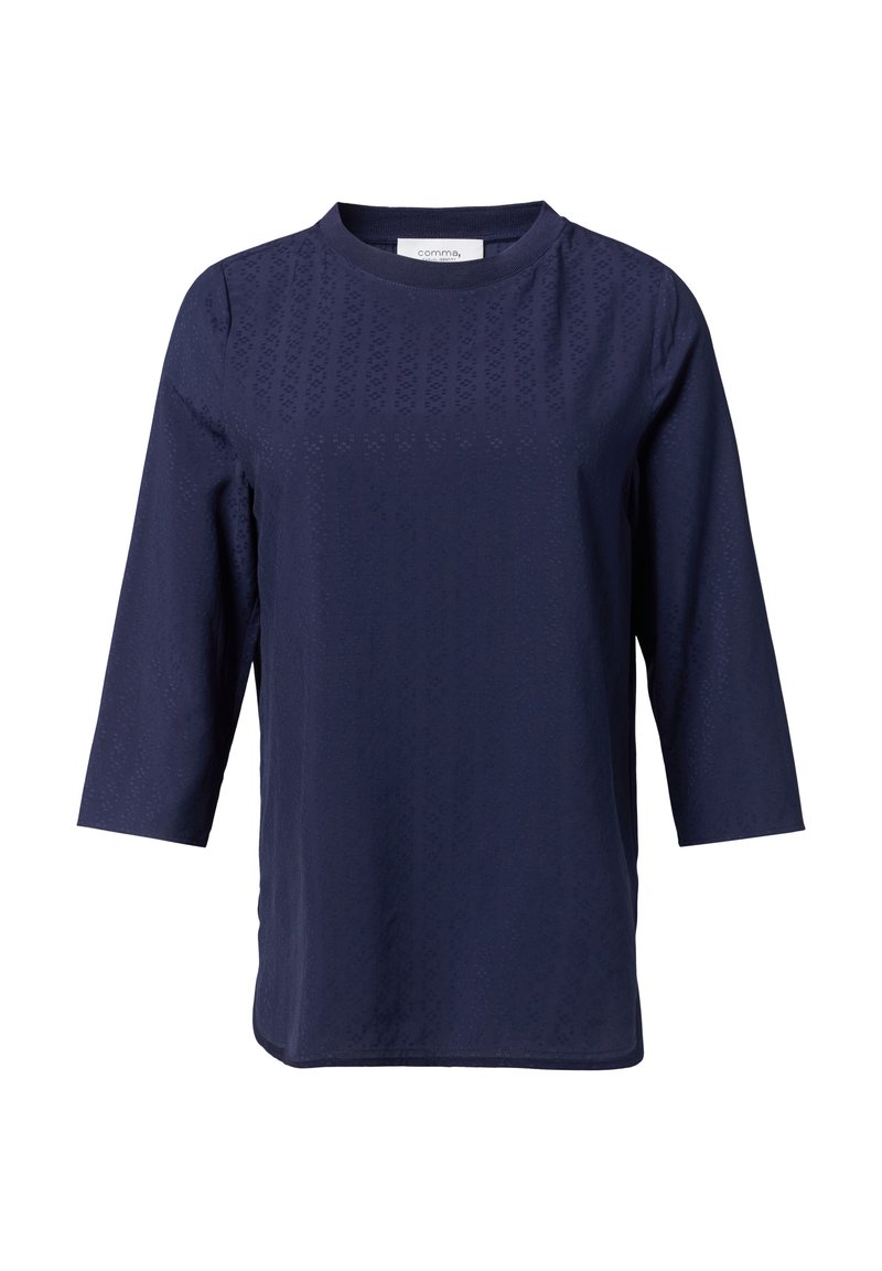 comma casual identity Blouse donkerblauw