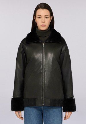 Giacca di pelle - black milano