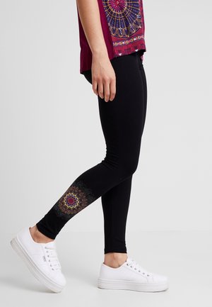 Legíny - kalhoty  - black