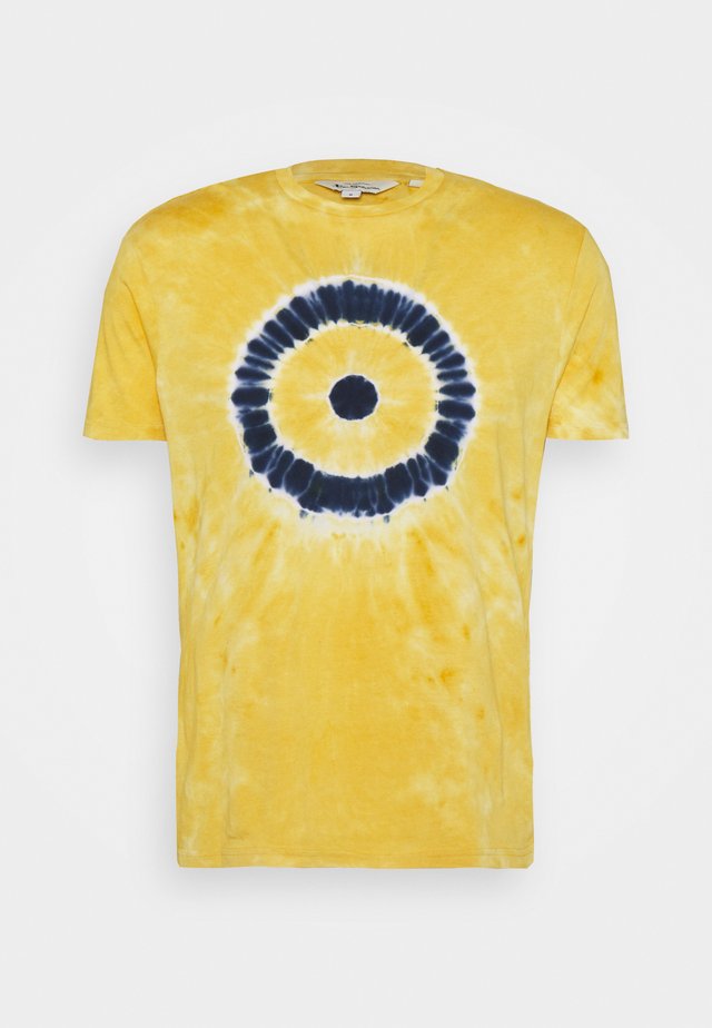 TARGET TEE - Printtipaita - pale yellow