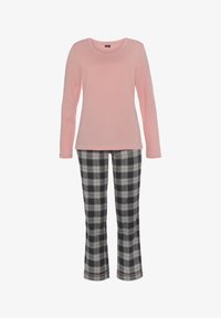 Selected, rosa/schwarz