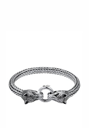 WOLF HEAD - Armband - silver-coloured