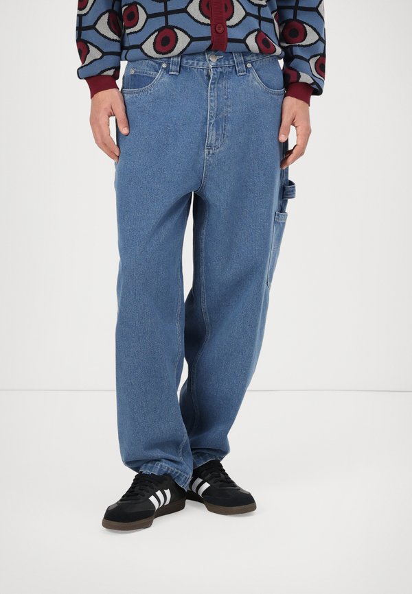 CARPENTER BIG PANTS UNISEX - Relaxed fit jeans - stonewash