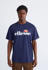 Ellesse EMSSEO - Apdrukāts T-krekls - navy