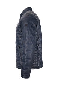 bugatti Lederjacke - navy