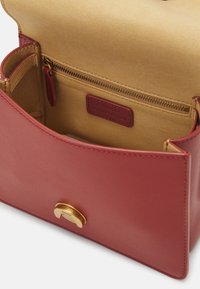 Pinko LOVE ONE HANDLE MINI - Torbica - ocra rosso/antique gold-coloured