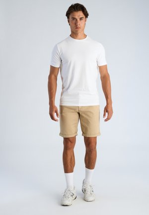 Lindbergh, LINDBERGH SUPERFLEX CHINO SHORTS 2PACK. - Shorts - sand army