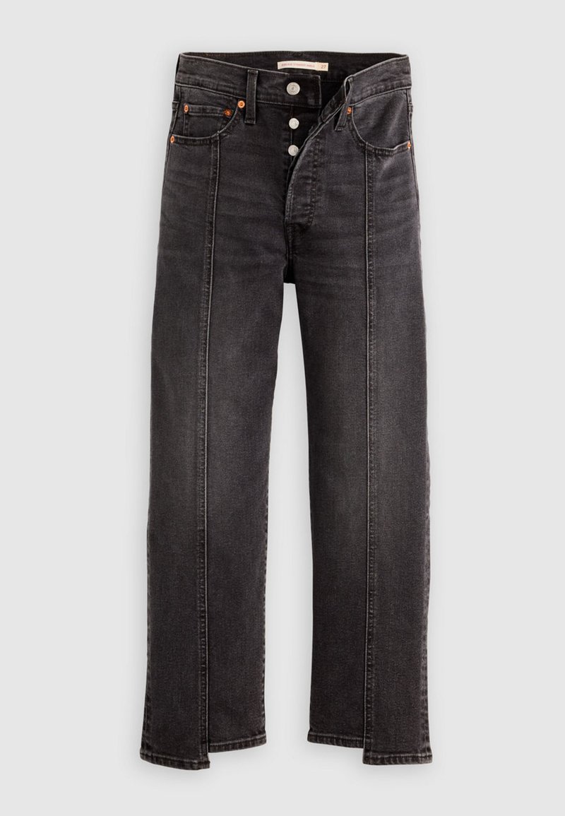 Levi's® RIBCAGE ANKLE SEAMED EDGE - Calças de ganga de perna direita ...