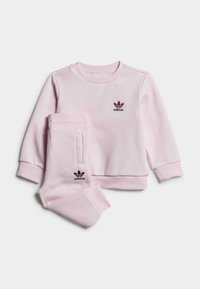 adidas Originals CREW SET - Trenirka - clear pink   maroon